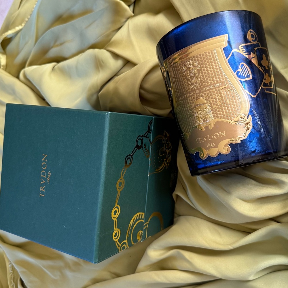 Empty CIRE TRUDON Fir Intermezzo 800g Holiday 2022 with Box & Art